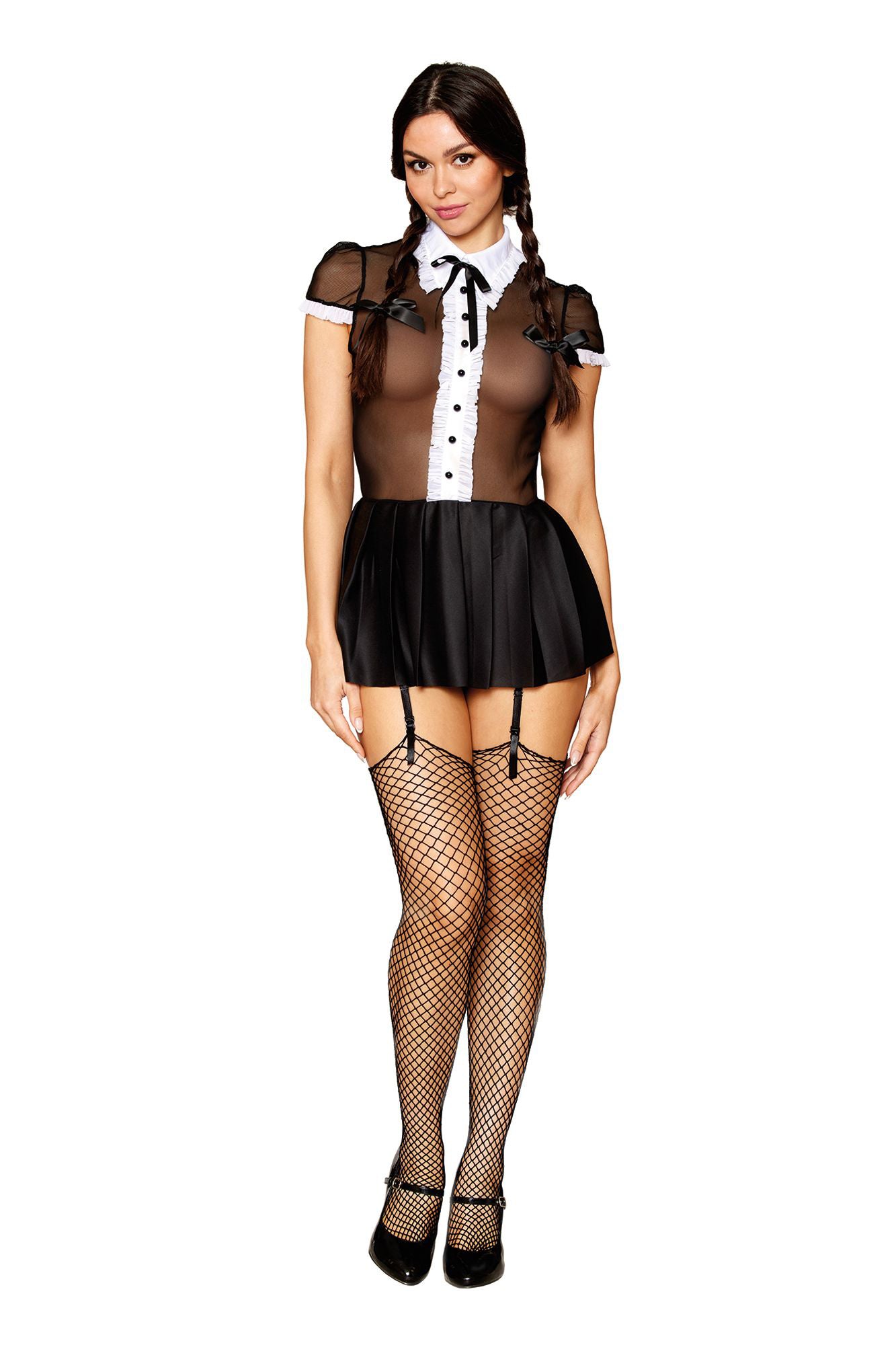 \Gothic School Girl - Miss Behavin - One Size - Black DG-13303BLKOS\""