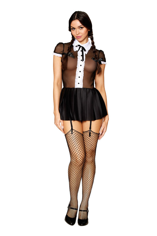 \Gothic School Girl - Miss Behavin - One Size - Black DG-13303BLKOS\""