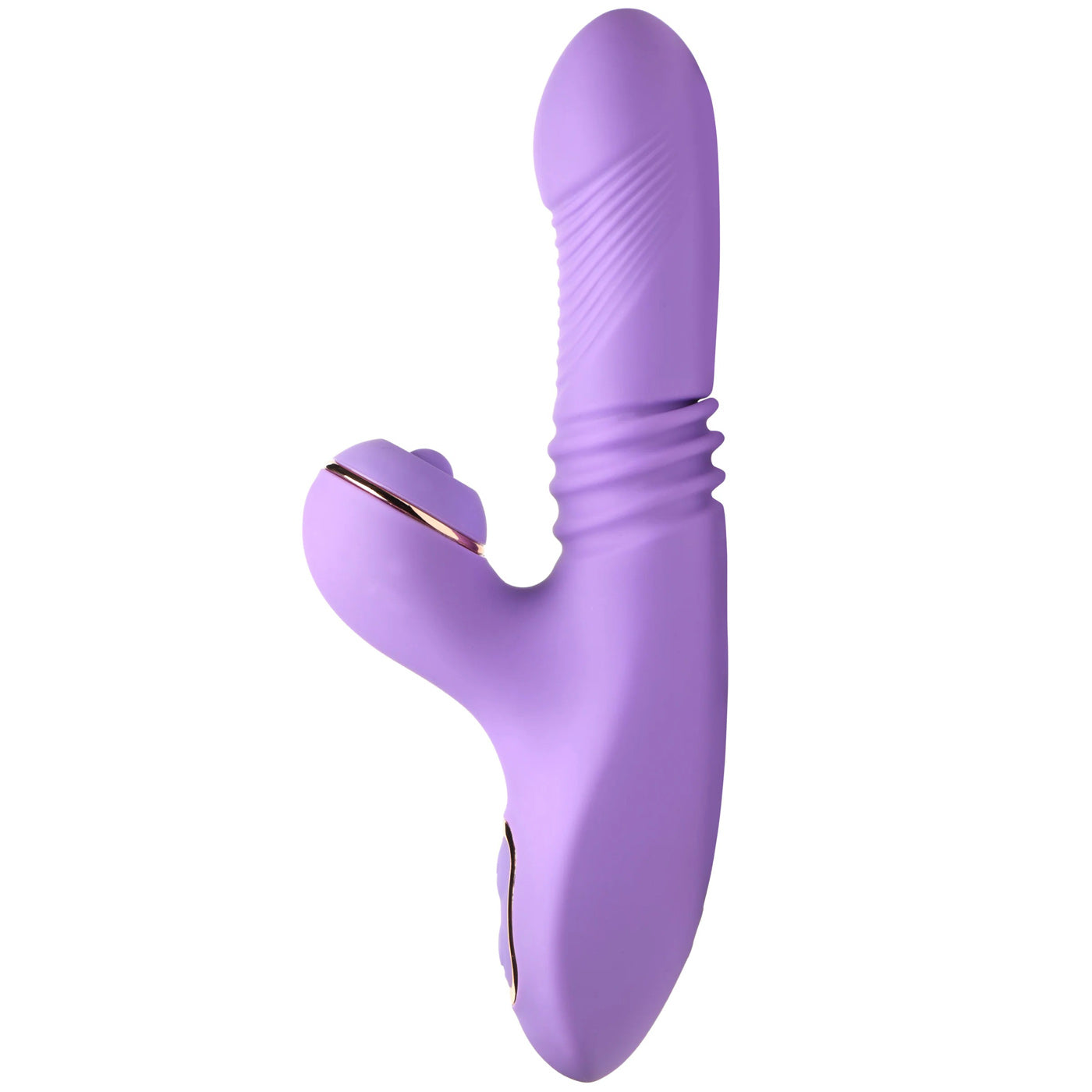 "Pro-Thrust Max 14x Thrusting and Pulsing Silicone Rabbit - Purple INM-AH361PUR"