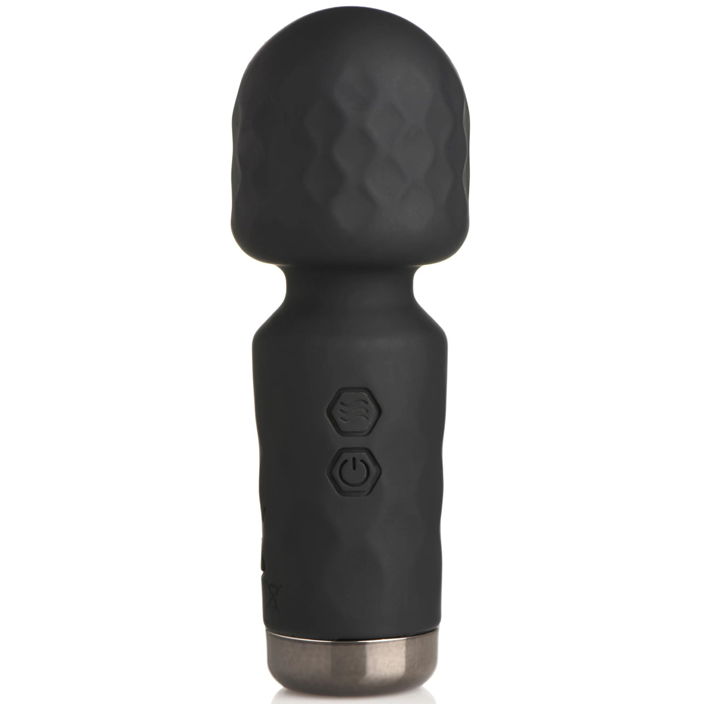 "10x Mini Silicone Wand - Black BNG-AH205-BLK"