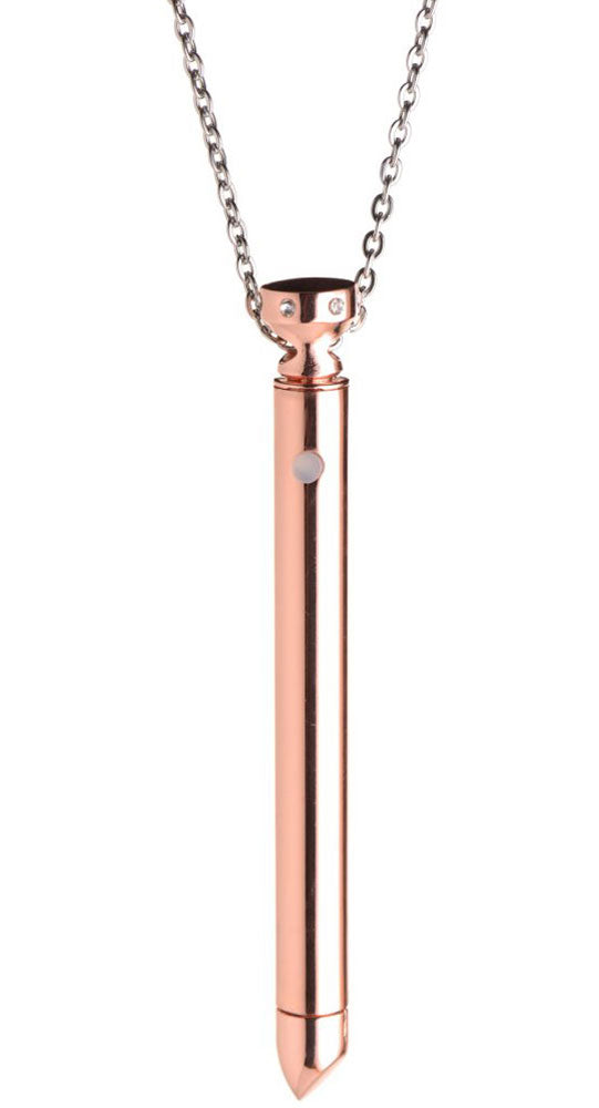 "7x Vibrating Necklace - Rose Gold CH-AG894-ROSE"