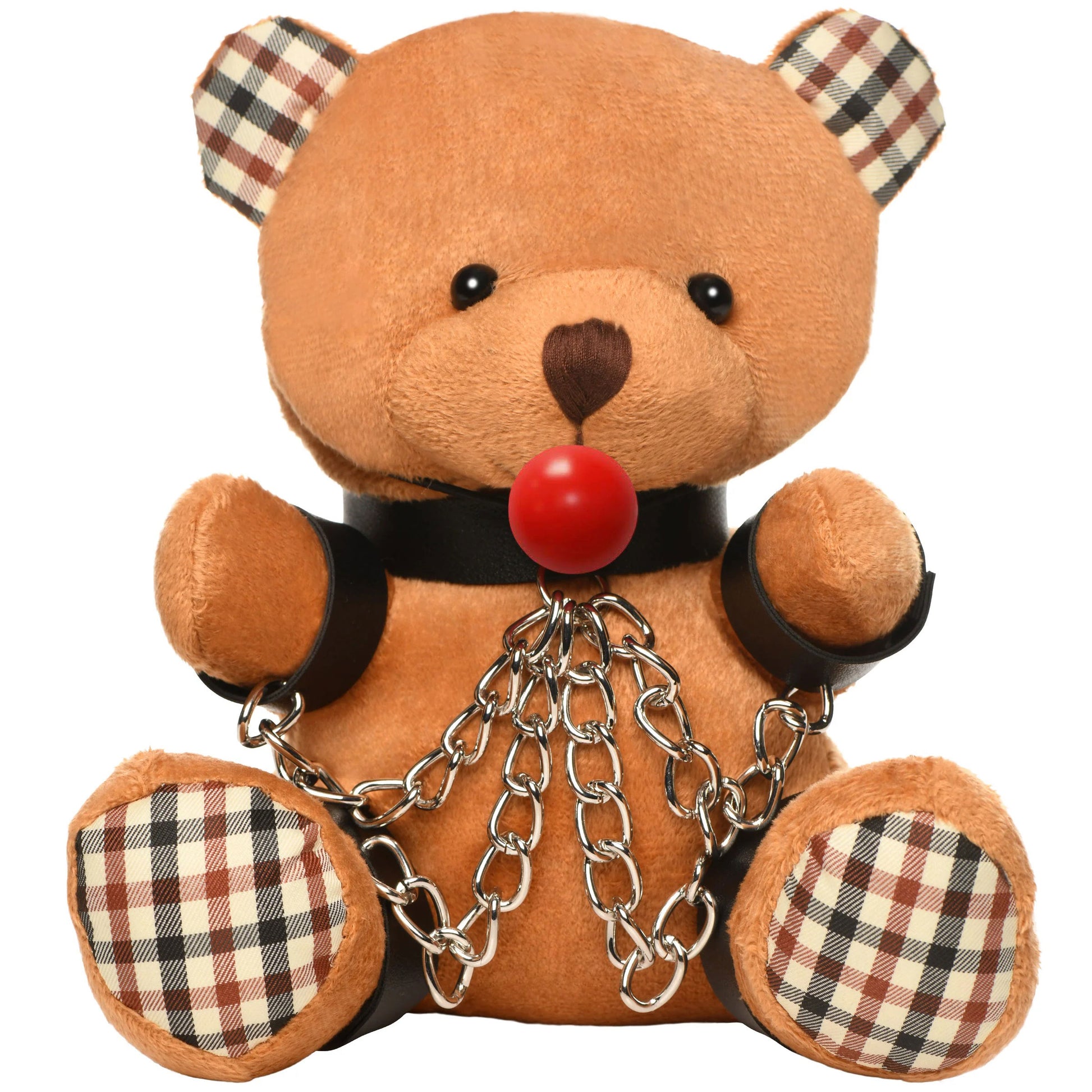 "Gagged Teddy Bear Plush MS-AH215"