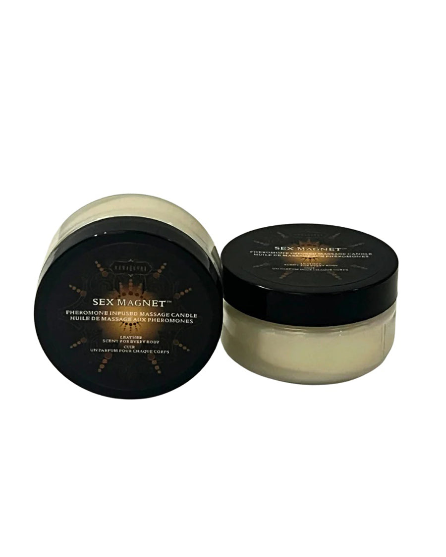 "Leather Pheromone Massage Candle 1.7oz KS-12075"